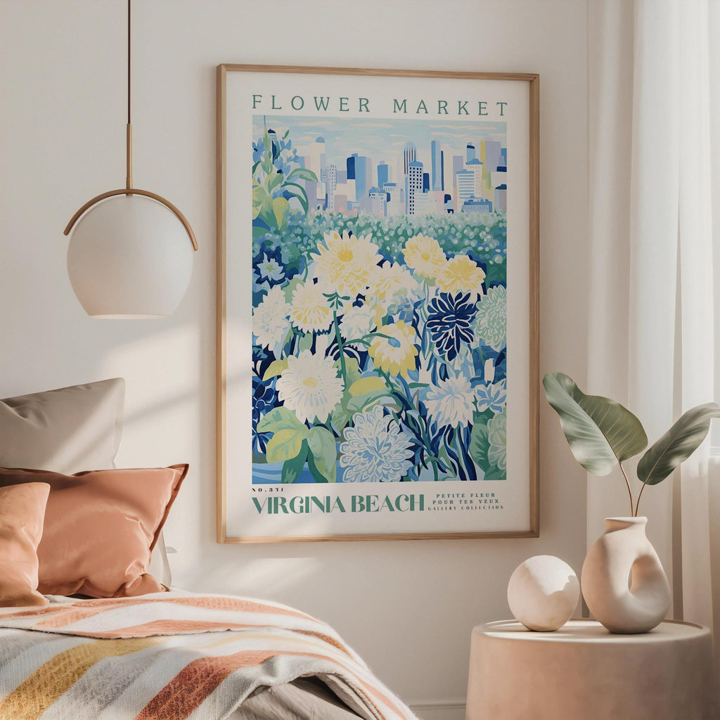 Virginia Beach Flower Poster