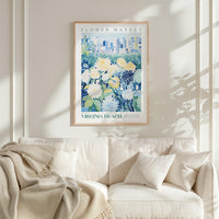 Virginia Beach Flower Market Poster