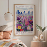Omaha Flower Market Poster