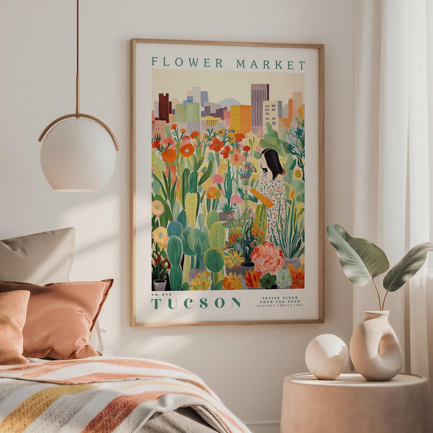 Tucson Flower Market Poster
