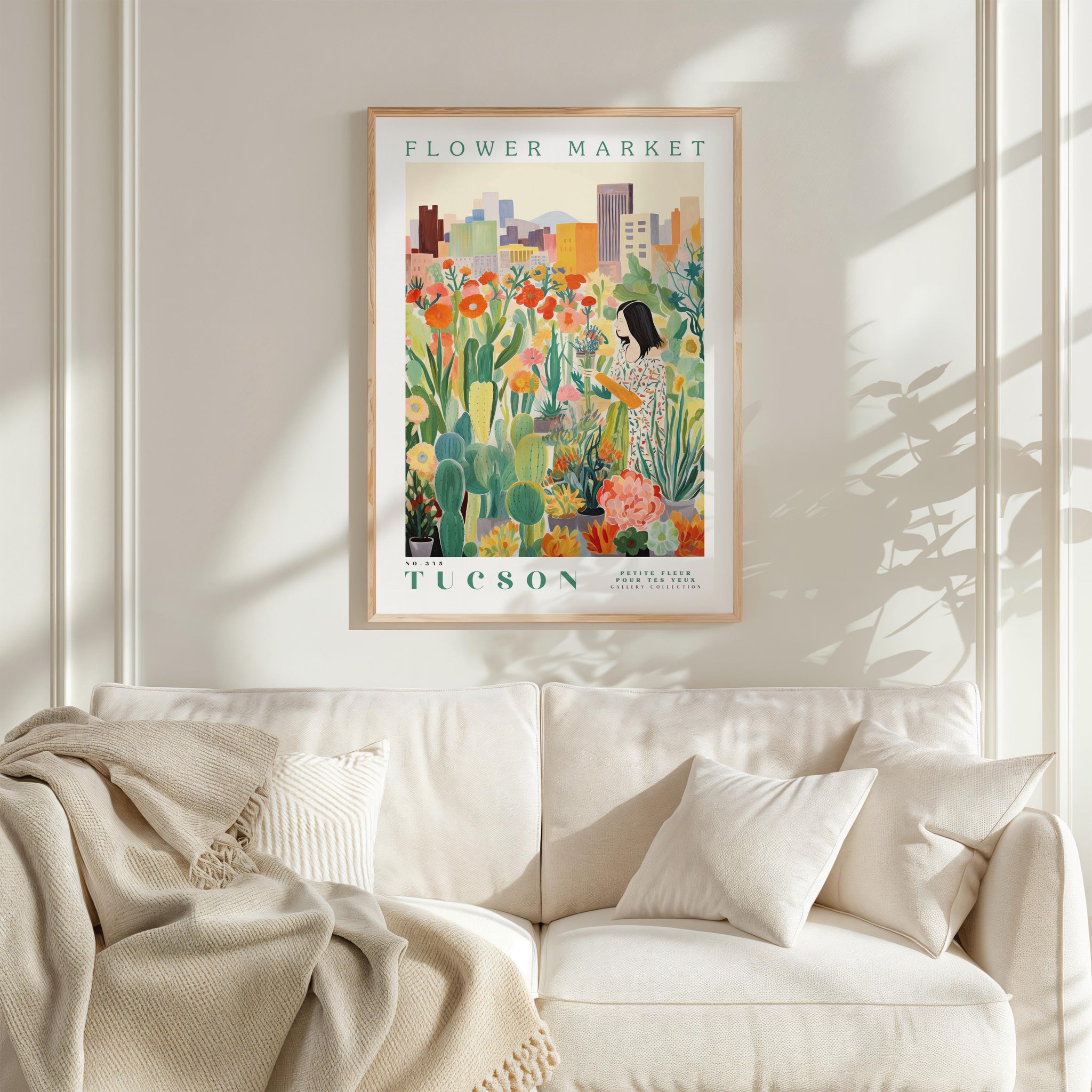 Tucson Flower Market Poster