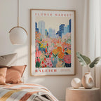 Raleigh Flower Poster