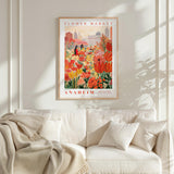 Anaheim Flower Market Poster