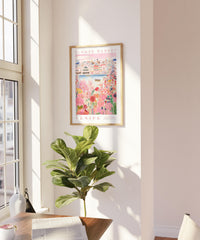 Venice Flower Poster