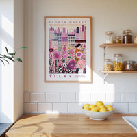 Tulsa Flower Market Poster