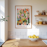 Anchorage Flower Market Poster
