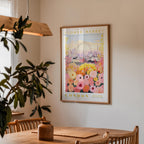 London Flower Poster