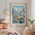 Columbus Flower Poster