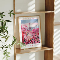 Paris Flower Market Art Print
