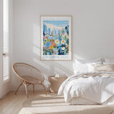 Columbus Flower Market Poster