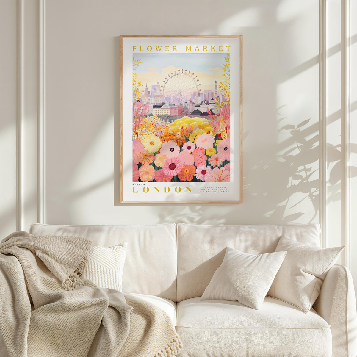 London Flower Poster