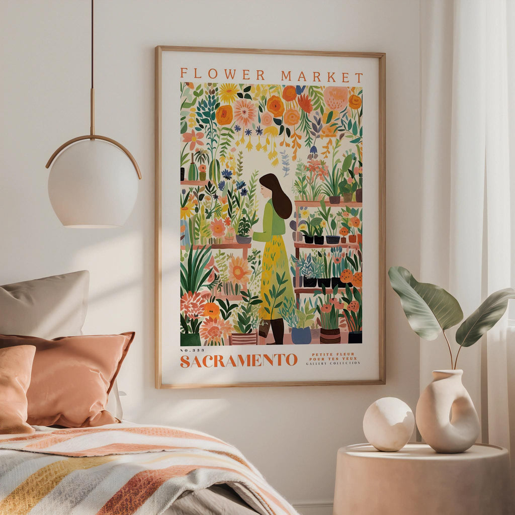 Sacramento Flower Poster