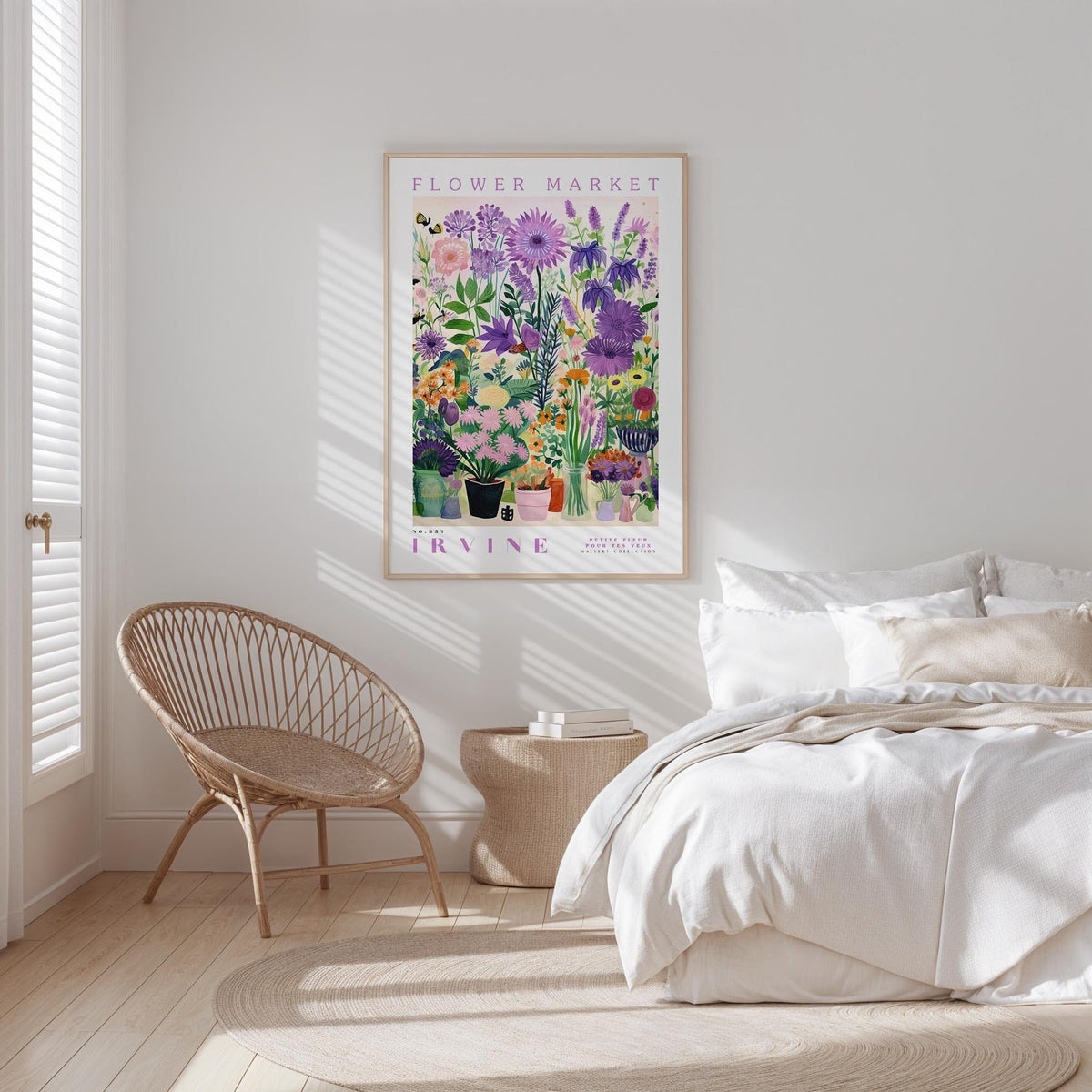 Irvine Flower Poster