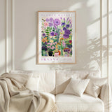 Irvine Flower Market Poster