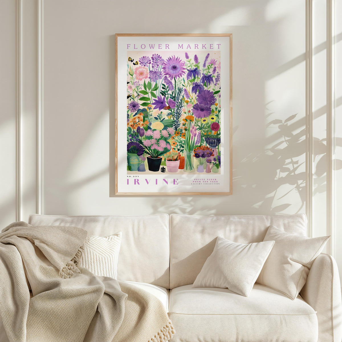 Irvine Flower Poster