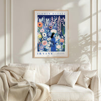 Irvine Flower Market Poster