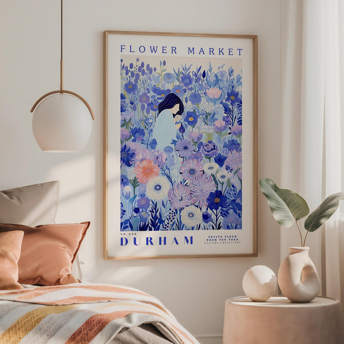 Durham Flower Poster