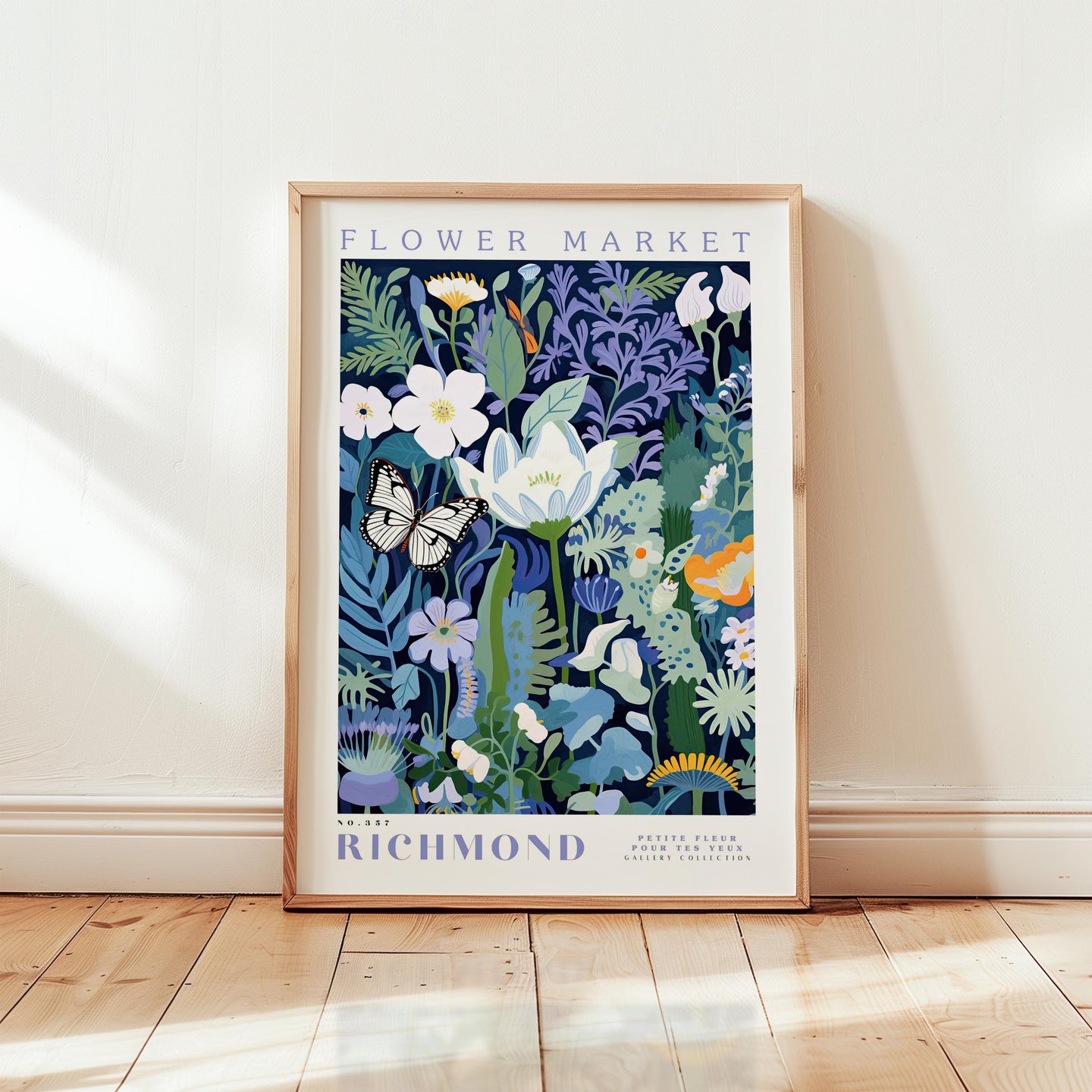 Richmond Flower Market Poster