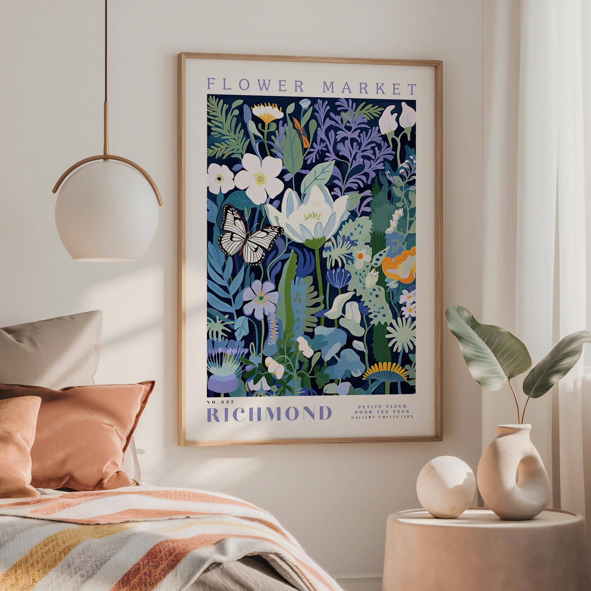 Richmond Flower Market Poster
