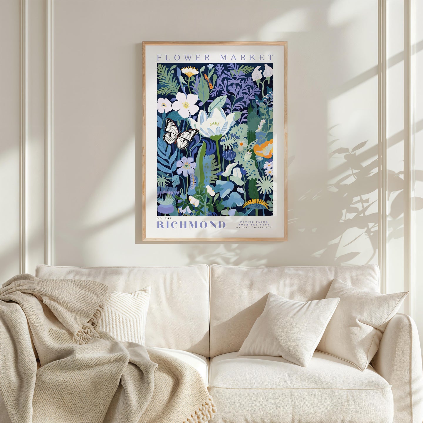 Richmond Flower Market Poster