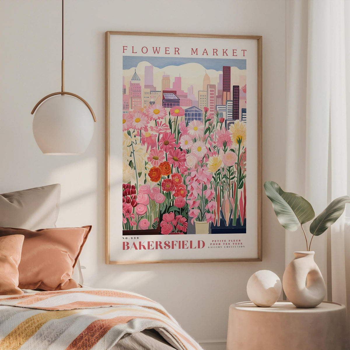 Bakersfield Flower Poster