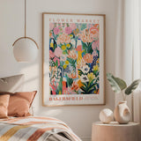 Bakersfield Flower Market Poster
