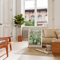Oakland Flower Market Poster