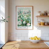 Oakland Flower Market Poster