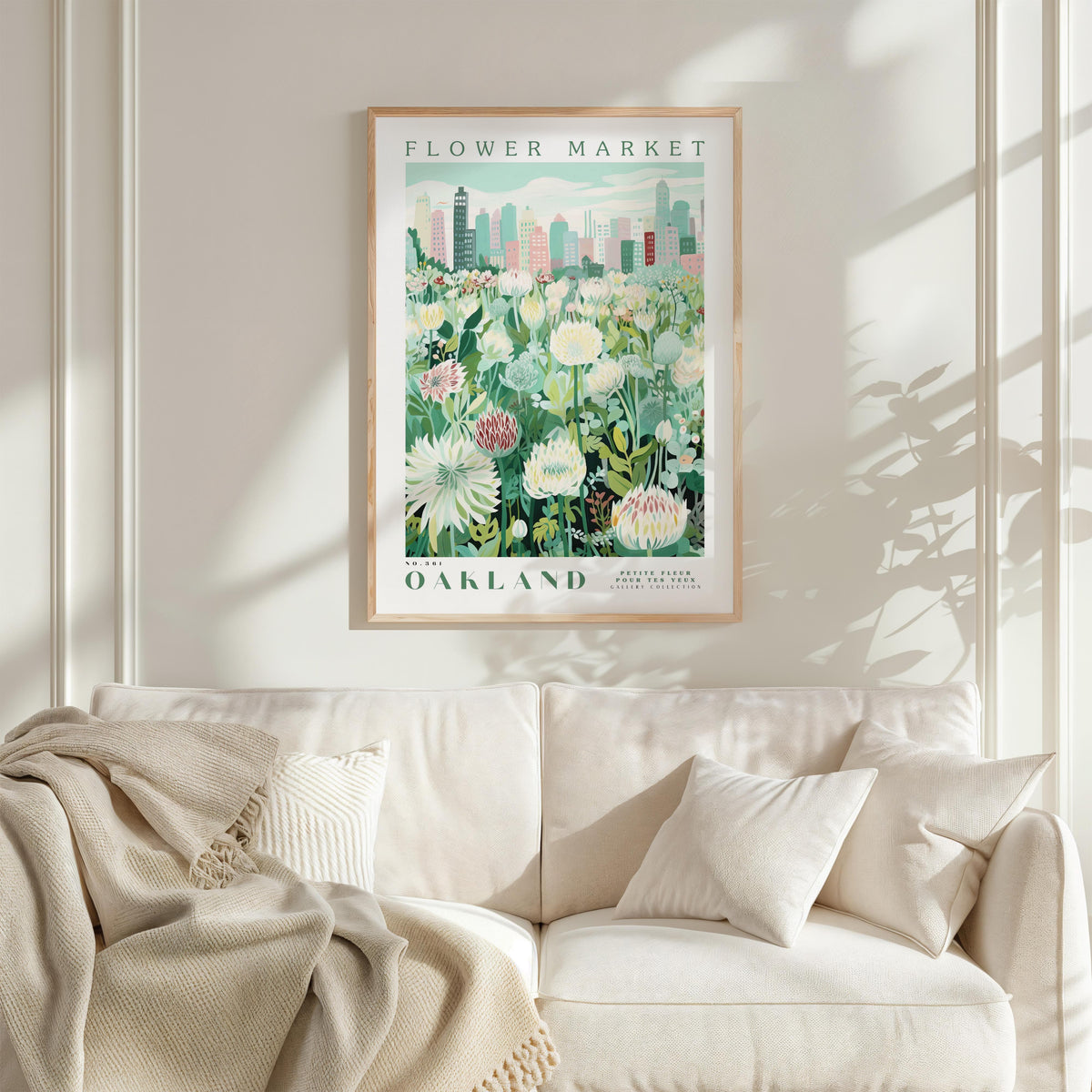 Oakland Flower Poster