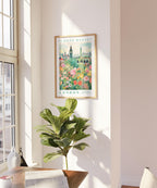 London Flower Poster