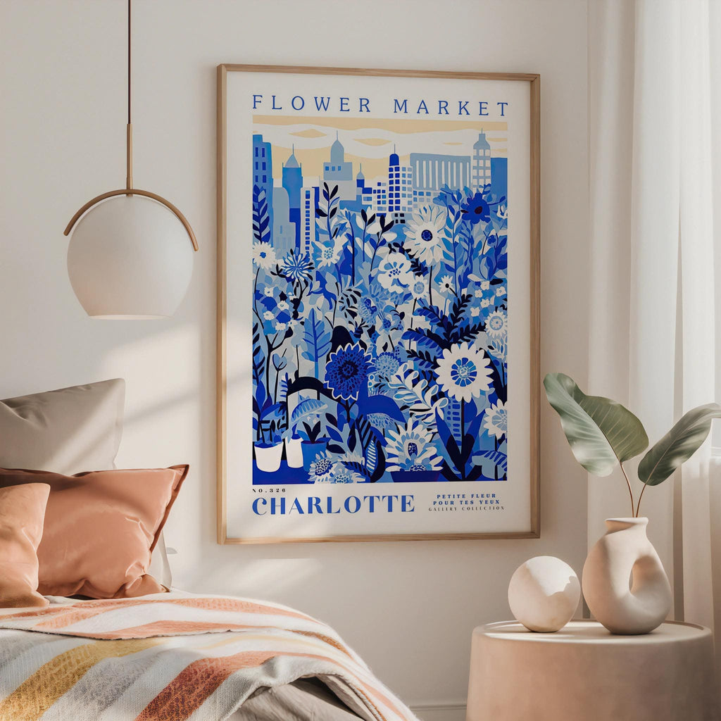 Charlotte Flower Poster