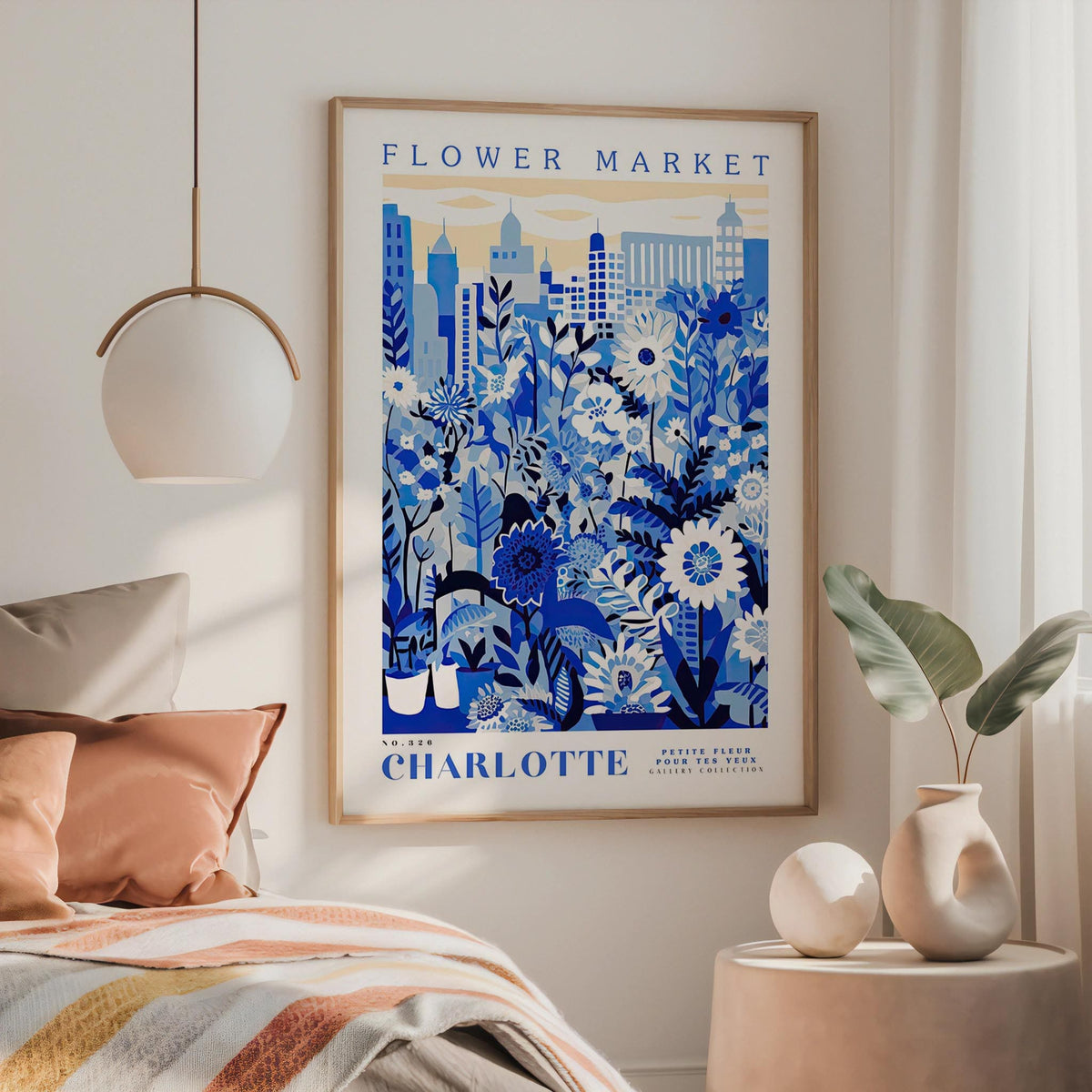 Charlotte Flower Poster