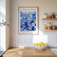 Charlotte Flower Market Poster