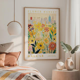 Dallas Flower Market Poster