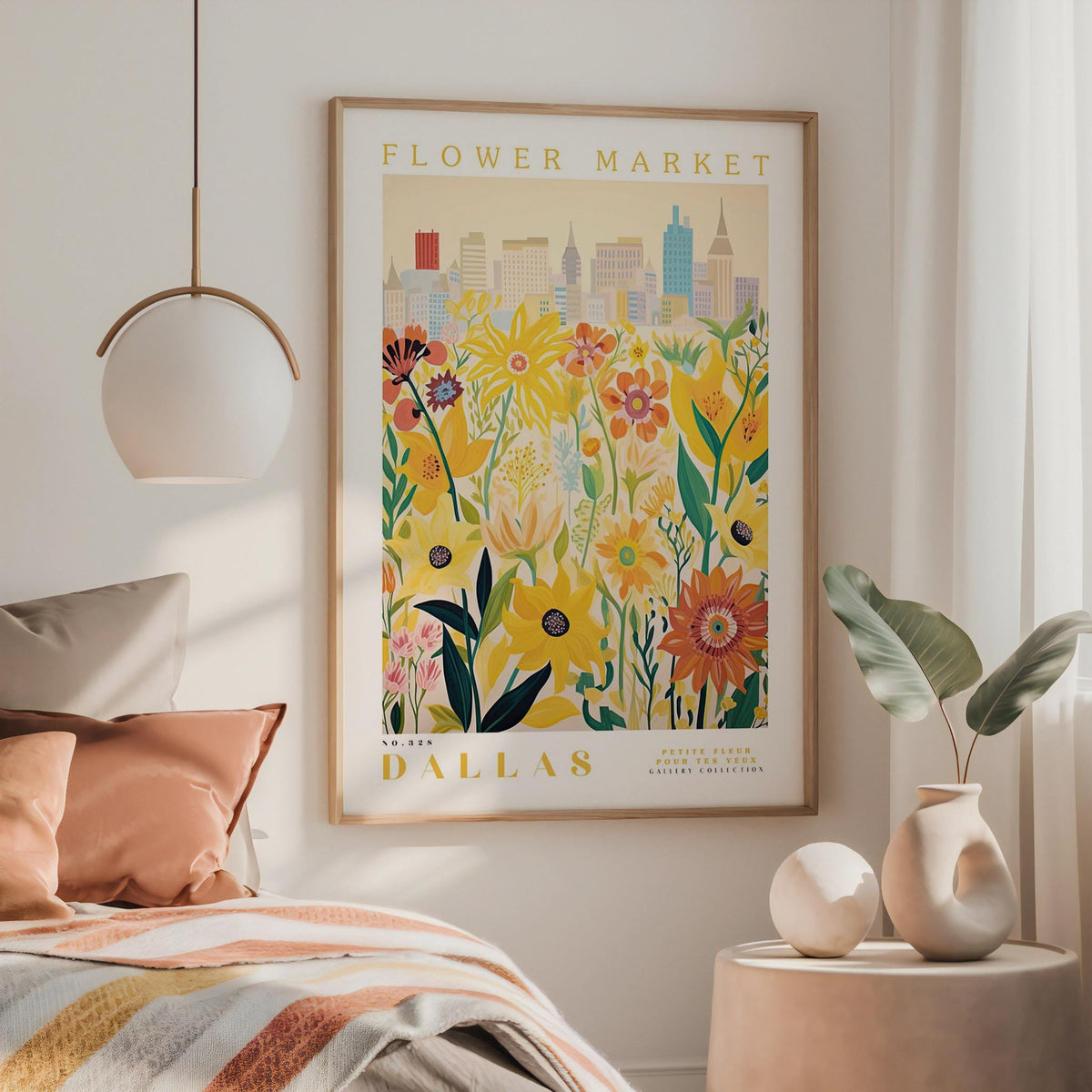 Dallas Flower Poster