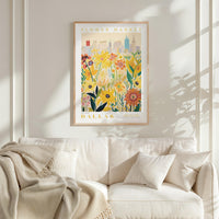 Dallas Flower Market Poster