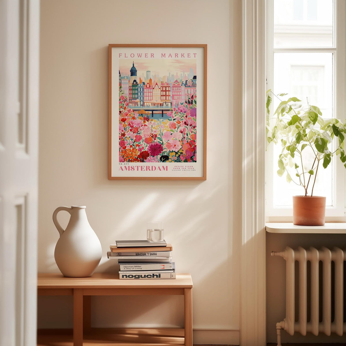 Amsterdam Flower Poster