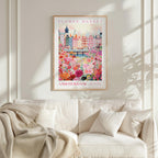 Amsterdam Flower Poster