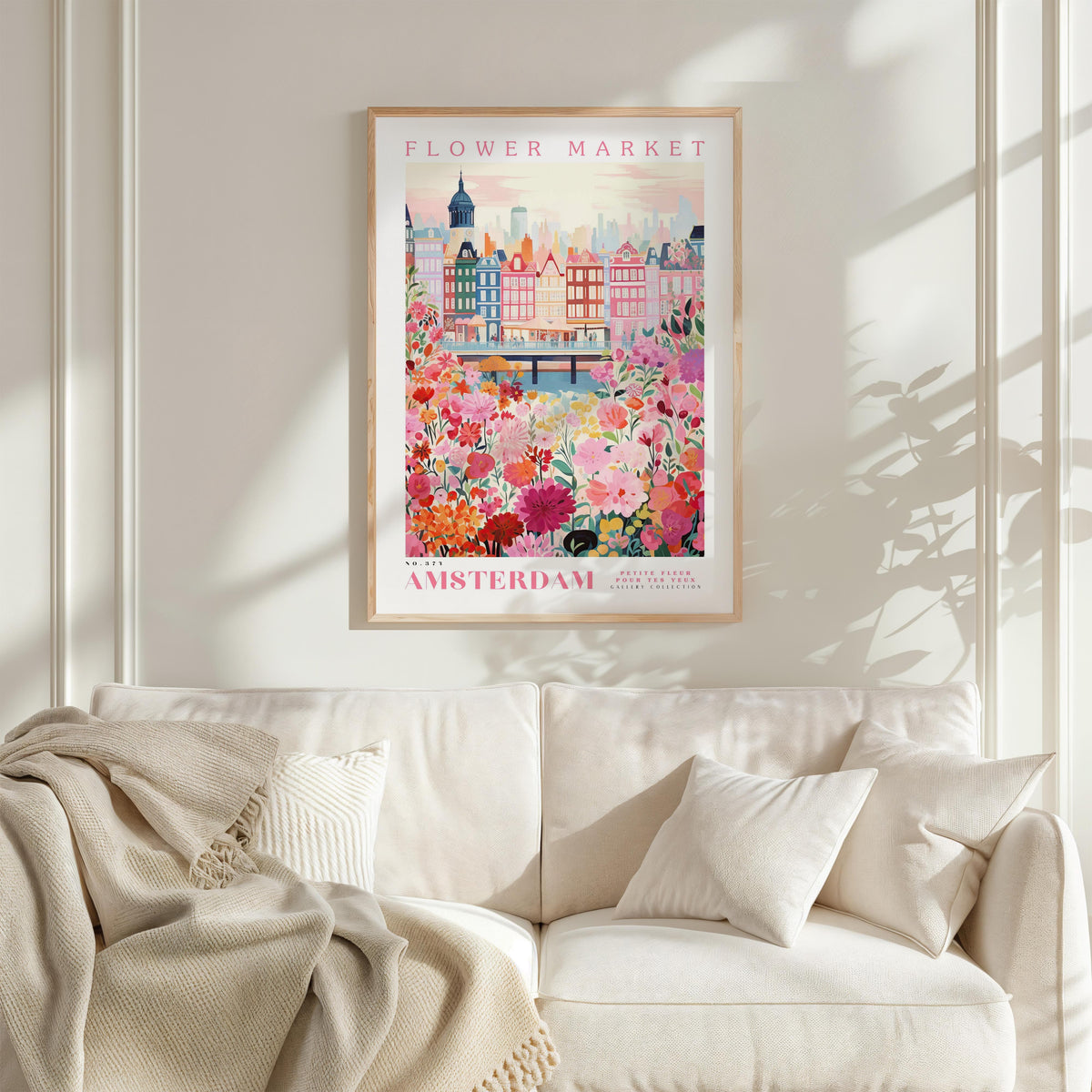Amsterdam Flower Poster