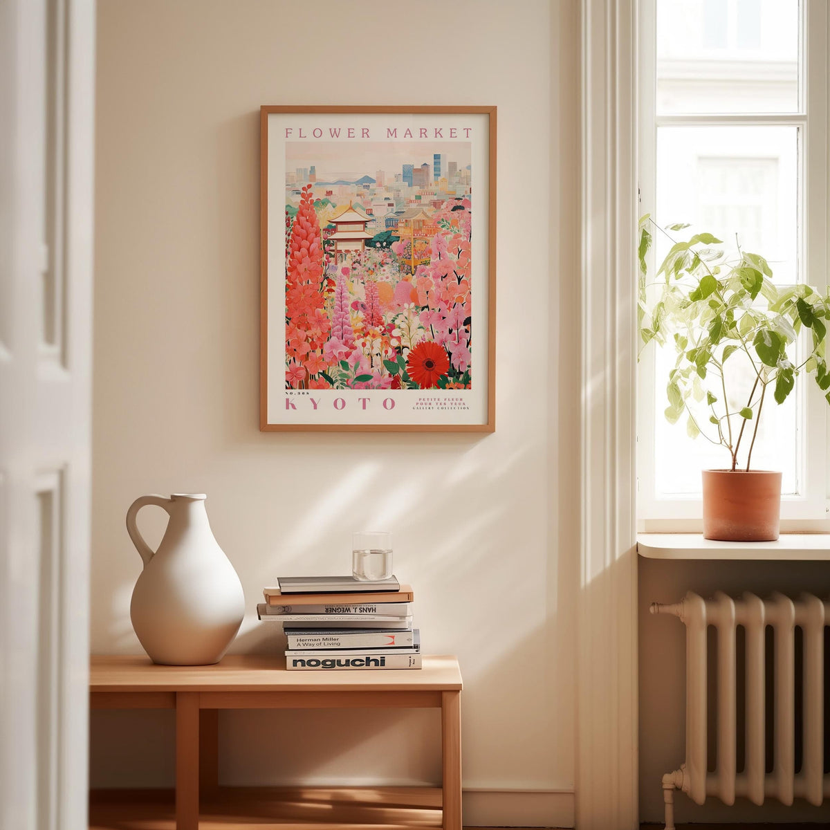 Kyoto Flower Poster