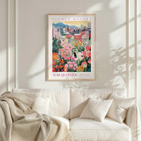 Albuquerque Flower Market Poster