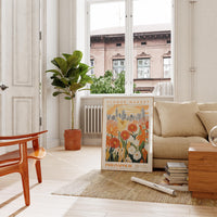 Indianapolis Flower Market Poster