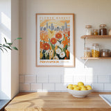 Indianapolis Flower Market Poster