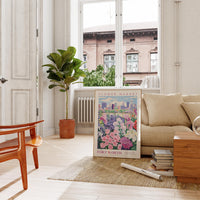Fort Worth Flower Market Poster