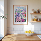 Fort Worth Flower Poster