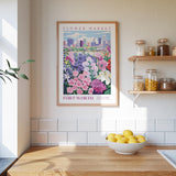 Fort Worth Flower Market Poster