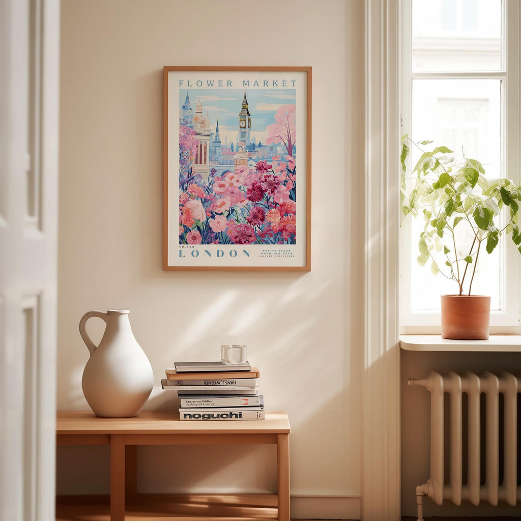 London Flower Poster