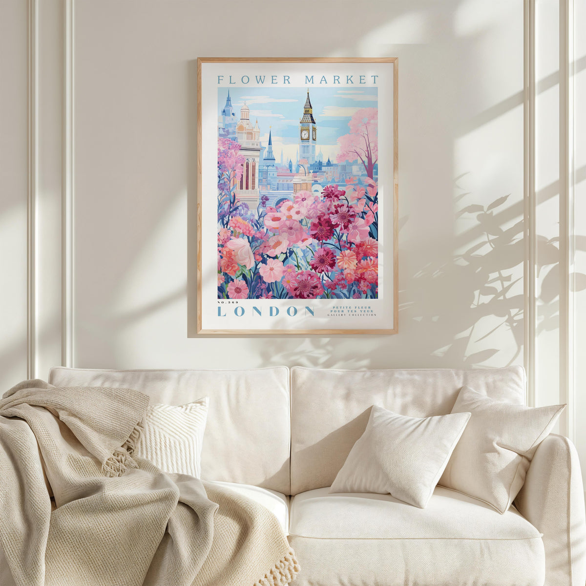 London Flower Poster