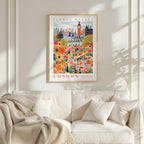 London Flower Poster