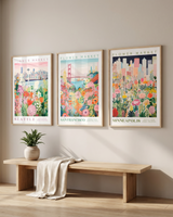 Set of 3 - Minneapolis, San Francisco, Seattle